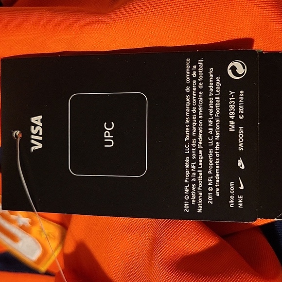 NWT Peyton Manning Denver Broncos CAPTAIN Jersey - Picture 6 of 6